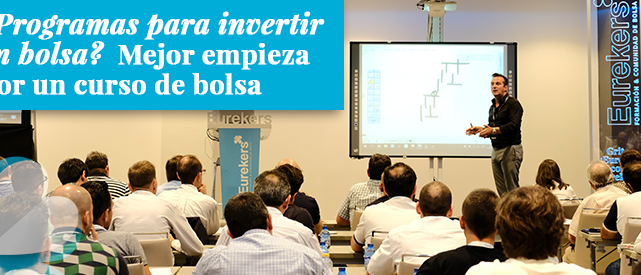 Programas para invertir en bolsa