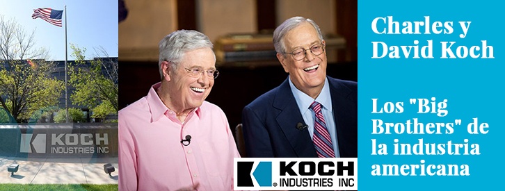 Aunque fuera de Estados Unidos podrían pasar casi desapecibidos, Charles y David Koch son dos pesos pesados en la economía americana y tienen una gran influencia en el devenir político de su país.