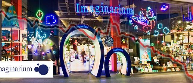 Caida a mínimos en bolsa de Imaginarium