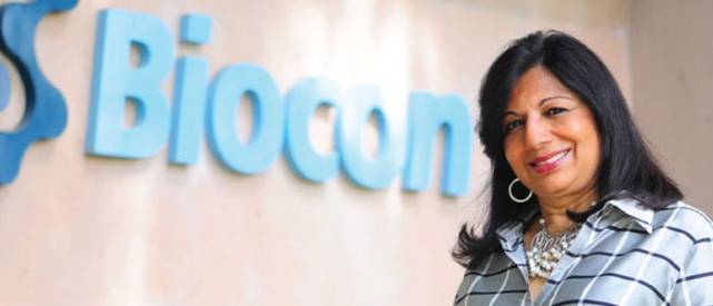 Kiran Mazumdar-Shaw, única empresaria multimillonaria de la India gracias a la insulina y a la bolsa.