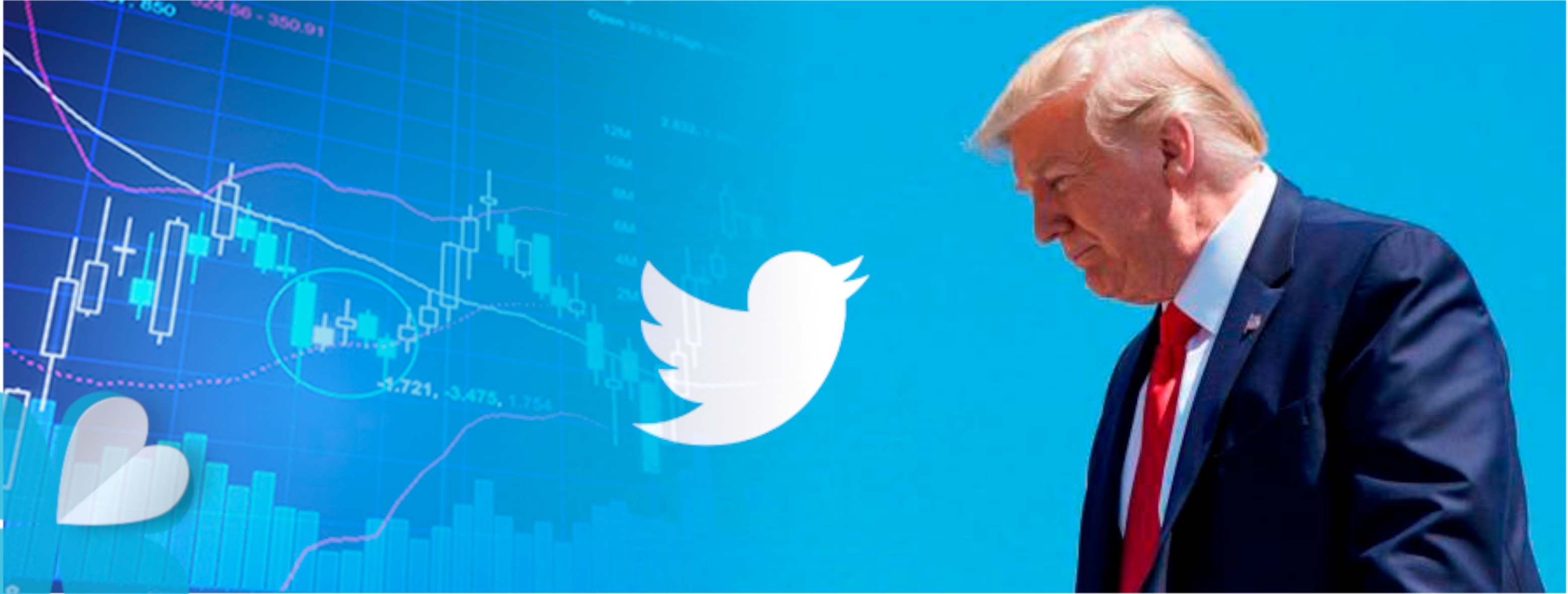Los twitts de Trump afectan a la bolsa