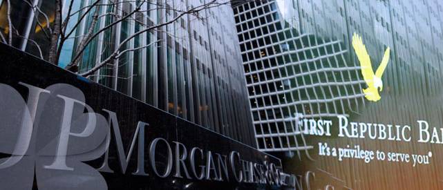 JPMorgan adquiere el First Republic Bank y asegura el 100% de los depósitos de sus clientes, evitando una muy posible debacle generalizada.