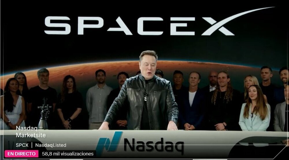 El cierre dejó el título de SpaceX en 161 dólares, consolidando un debut que el propio mercado venía descontando con expectativas desbordadas.