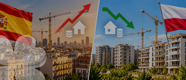 vivienda en España y Polonia