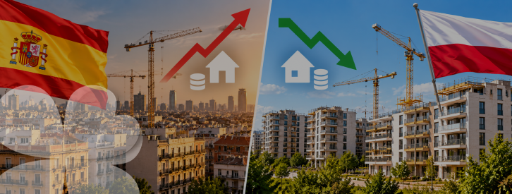 vivienda en España y Polonia